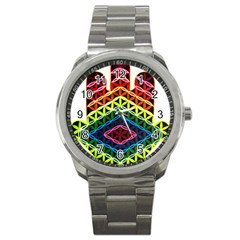 Hamsa Sport Metal Watch by CruxMagic