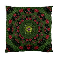 Sunshine Mandala In Rose Heaven Standard Cushion Case (one Side) by pepitasart