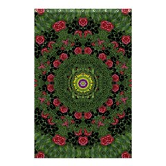 Sunshine Mandala In Rose Heaven Shower Curtain 48  X 72  (small)  by pepitasart