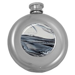 Space Drift Round Hip Flask (5 Oz) by WILLBIRDWELL