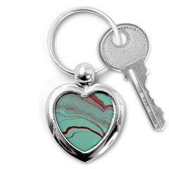 Floating Away Key Chains (heart)  by WILLBIRDWELL