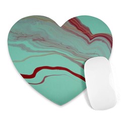 Floating Away Heart Mousepads by WILLBIRDWELL