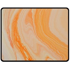 Orange Fleece Blanket (medium)  by WILLBIRDWELL