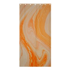 Orange Shower Curtain 36  X 72  (stall) 