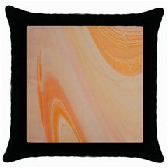 Orange 2 Throw Pillow Case (black) by WILLBIRDWELL