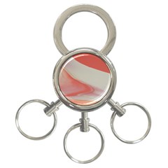 Martian Snow 3-ring Key Chains by WILLBIRDWELL