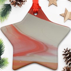 Martian Snow Star Ornament (two Sides) by WILLBIRDWELL