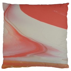 Martian Snow Large Flano Cushion Case (two Sides) by WILLBIRDWELL