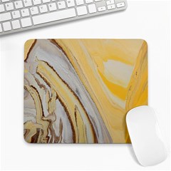 Yellow Jungle Large Mousepads by WILLBIRDWELL