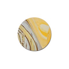 Yellow Jungle Golf Ball Marker by WILLBIRDWELL