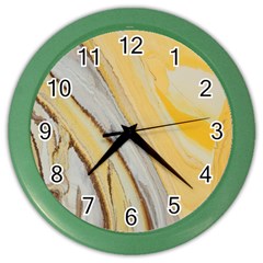 Yellow Jungle Color Wall Clock by WILLBIRDWELL