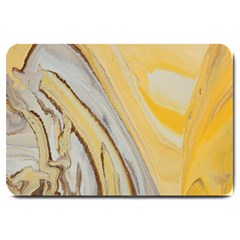 Yellow Jungle Large Doormat  by WILLBIRDWELL