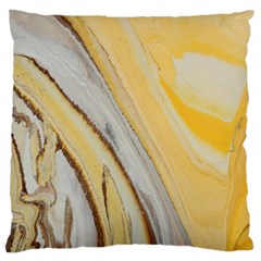 Yellow Jungle Large Cushion Case (one Side) by WILLBIRDWELL