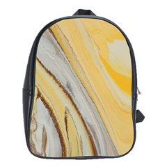 Yellow Jungle School Bag (xl) by WILLBIRDWELL