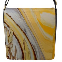 Yellow Jungle Flap Closure Messenger Bag (s) by WILLBIRDWELL