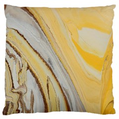 Yellow Jungle Standard Flano Cushion Case (two Sides) by WILLBIRDWELL