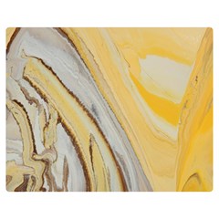 Yellow Jungle Double Sided Flano Blanket (medium)  by WILLBIRDWELL