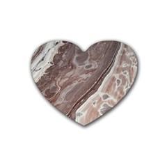 Mud Heart Coaster (4 Pack)  by WILLBIRDWELL