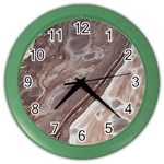 MUD Color Wall Clock Front