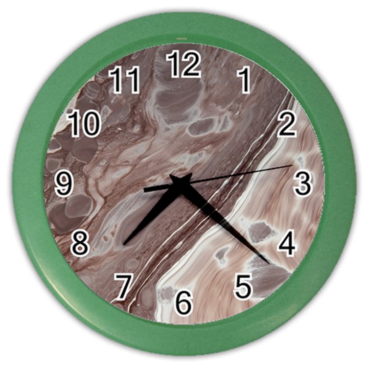 MUD Color Wall Clock