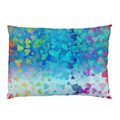 Hearts Colors Pillow Case by LoolyElzayat