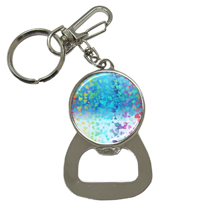 Hearts Colors Bottle Opener Key Chains