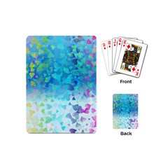 Hearts Colors Playing Cards (mini) by LoolyElzayat