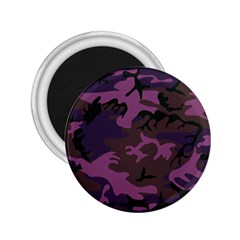 Camouflage Violet 2 25  Magnets