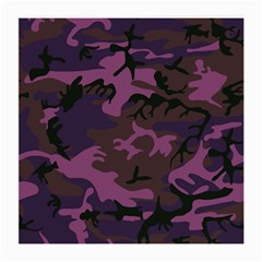 Camouflage Violet Medium Glasses Cloth by snowwhitegirl