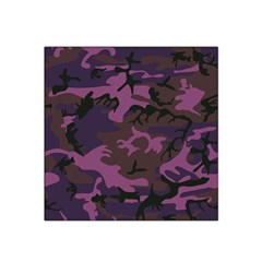 Camouflage Violet Satin Bandana Scarf by snowwhitegirl