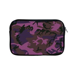 Camouflage Violet Apple Macbook Pro 13  Zipper Case by snowwhitegirl