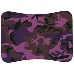 Camouflage Violet Velour Seat Head Rest Cushion