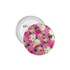 Retro Pets Plaid Pink 1 75  Buttons by snowwhitegirl