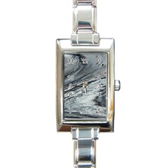 Edge Of A Black Hole Rectangle Italian Charm Watch by WILLBIRDWELL