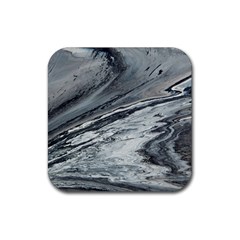 Edge Of A Black Hole Rubber Coaster (square)  by WILLBIRDWELL