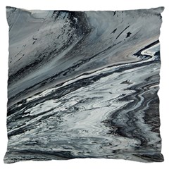 Edge Of A Black Hole Large Flano Cushion Case (one Side) by WILLBIRDWELL