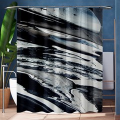 Space Orca Shower Curtain 60  X 72  (medium)  by WILLBIRDWELL