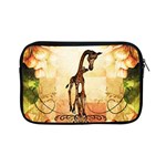 Cute Giraffe Mum With Funny Giraffe Baby Apple iPad Mini Zipper Cases Front