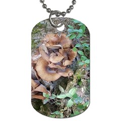 Abstract Of Mushroom Dog Tag (two Sides) by canvasngiftshop