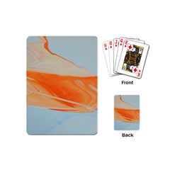 Orange And Blue Playing Cards (mini) by WILLBIRDWELL