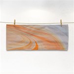 Orange And Blue 2 Hand Towel Front