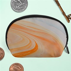 Orange And Blue 2 Accessory Pouch (large) by WILLBIRDWELL