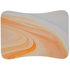 Orange And Blue 2 Velour Seat Head Rest Cushion