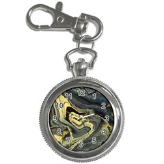 Yellow Nebula Key Chain Watches by WILLBIRDWELL