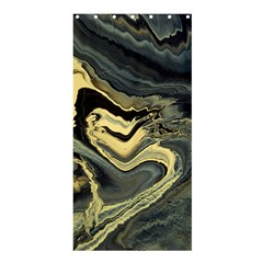 Yellow Nebula Shower Curtain 36  X 72  (stall) 