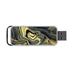 Yellow Nebula Portable Usb Flash (one Side) by WILLBIRDWELL