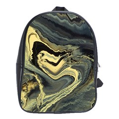 Yellow Nebula School Bag (xl) by WILLBIRDWELL