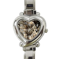 Orchid Heart Italian Charm Watch by WILLBIRDWELL