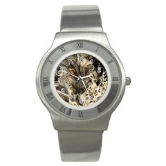 Orchid Stainless Steel Watch by WILLBIRDWELL