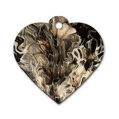 Orchid Dog Tag Heart (one Side) by WILLBIRDWELL